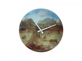 Часы интерьерные NT525 GOYA в Половинном - polovinnoe.mebel-nsk.ru | фото