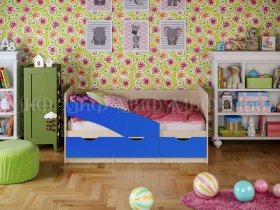 Кровать детская Бабочки 2,0 м в Половинном - polovinnoe.mebel-nsk.ru | фото