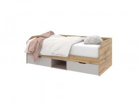 Кровать-диван с ящиками 900 Модена Дв001.0_90 в Половинном - polovinnoe.mebel-nsk.ru | фото