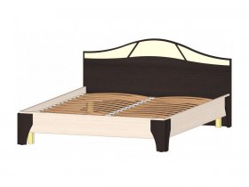 Кровать двуспальная 1,6 м Верона (Линаура) в Половинном - polovinnoe.mebel-nsk.ru | фото