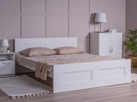 Кровать двуспальная 1,6м Сириус в Половинном - polovinnoe.mebel-nsk.ru | фото