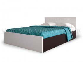 Кровать двуспальная Афина 1,6 м в Половинном - polovinnoe.mebel-nsk.ru | фото