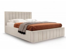 Кровать мягкая 1,8 Вена стандарт, вар.2 в Половинном - polovinnoe.mebel-nsk.ru | фото