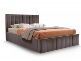 Кровать мягкая 1,8 Вена стандарт, вар.3 в Половинном - polovinnoe.mebel-nsk.ru | фото
