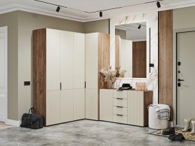 Модульная прихожая Соната в Половинном - polovinnoe.mebel-nsk.ru | фото