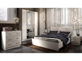 Модульная спальня Севиль в Половинном - polovinnoe.mebel-nsk.ru | фото