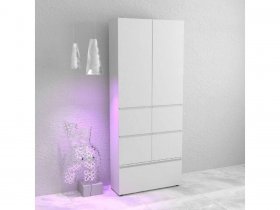 Модульный шкаф 1,0м Одри в Половинном - polovinnoe.mebel-nsk.ru | фото